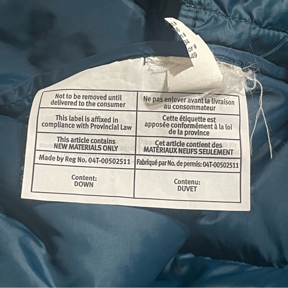 Eddie Bauer Luna Peak Down Hooded Parka Blue jacket - Picture 9 of 11